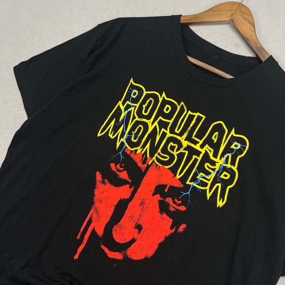 01 Audio Other - Falling in Reverse Band T-Shirt Popular Monster Adult XL Escape The Fate Emo